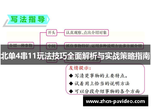 北单4串11玩法技巧全面解析与实战策略指南