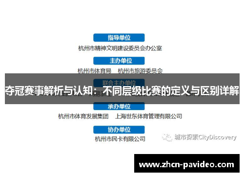 夺冠赛事解析与认知：不同层级比赛的定义与区别详解
